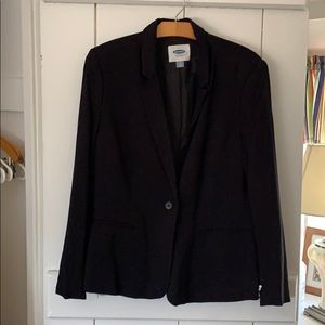 Like New; Worn Once! Old Navy simple black blazer